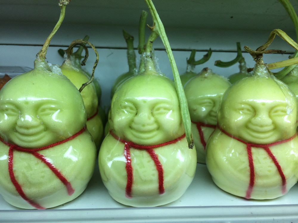 buddha-shaped pears
