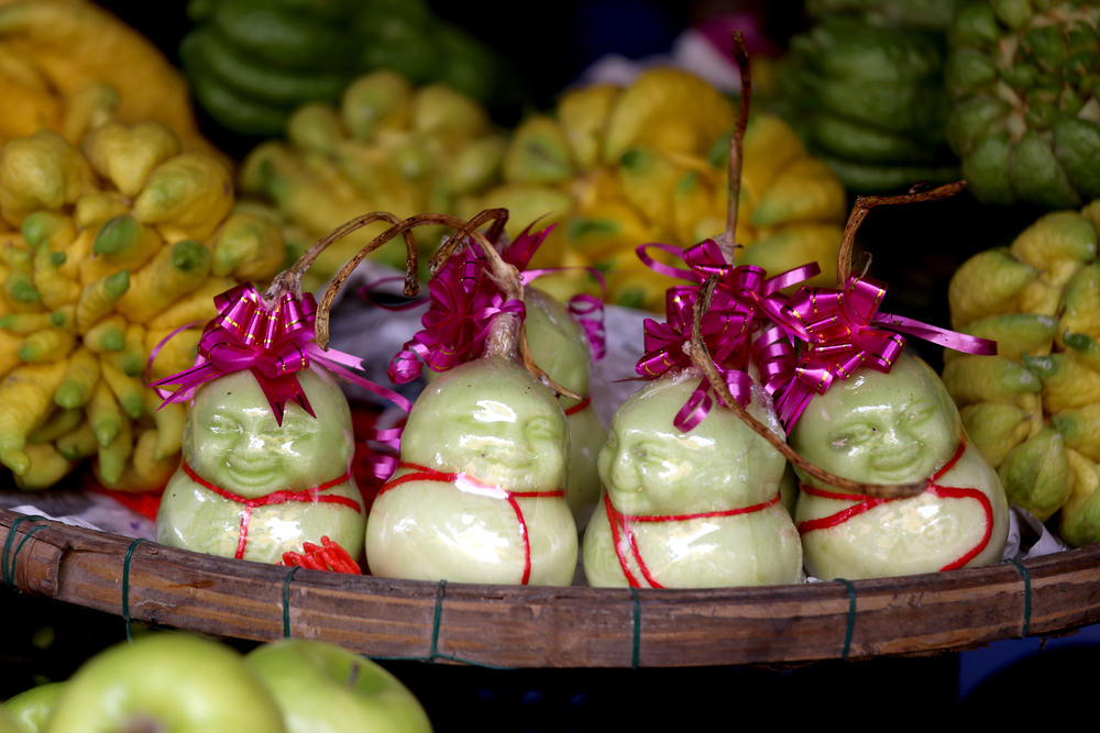 buddha shaped pears