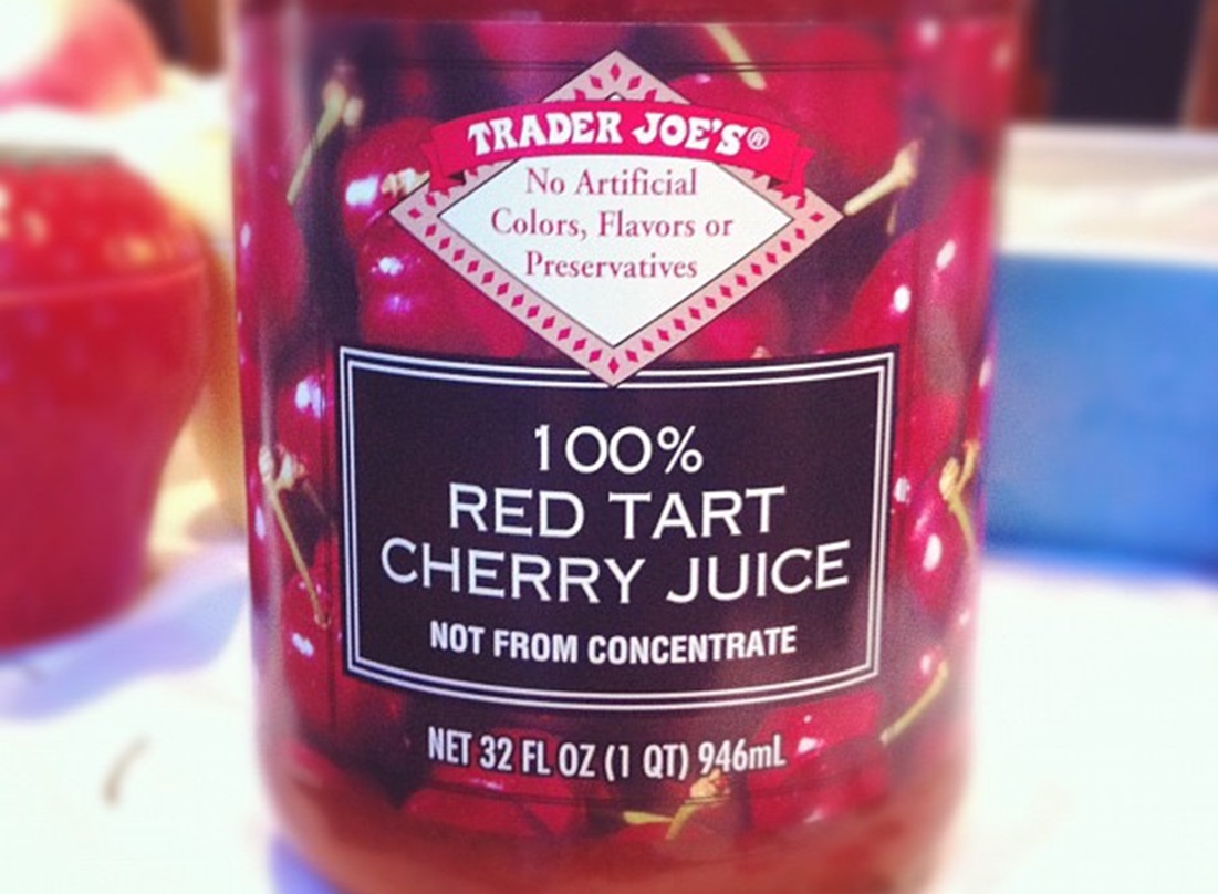 100% Red Tart Cherry Juice