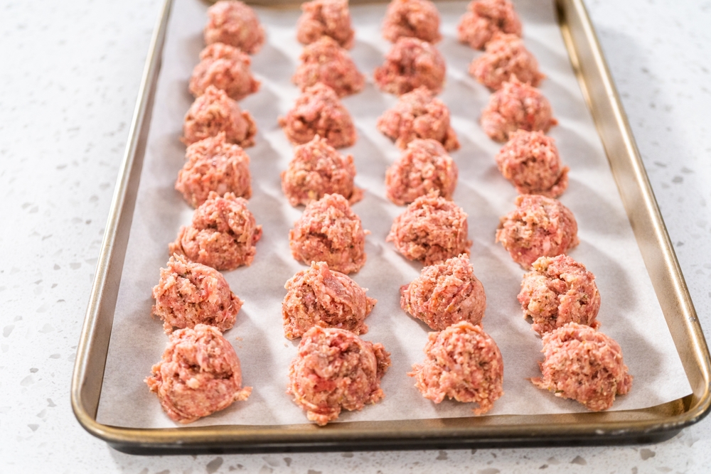 oven-baked meatballs