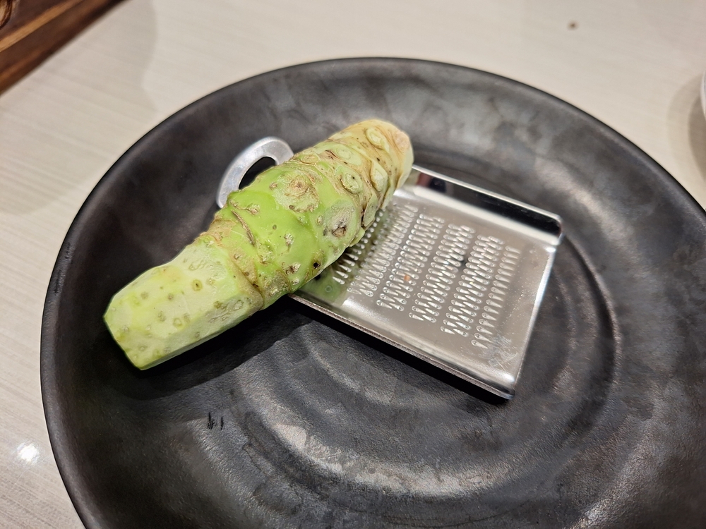 micro plane green wasabi root