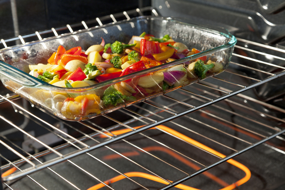 Roasting vegetables