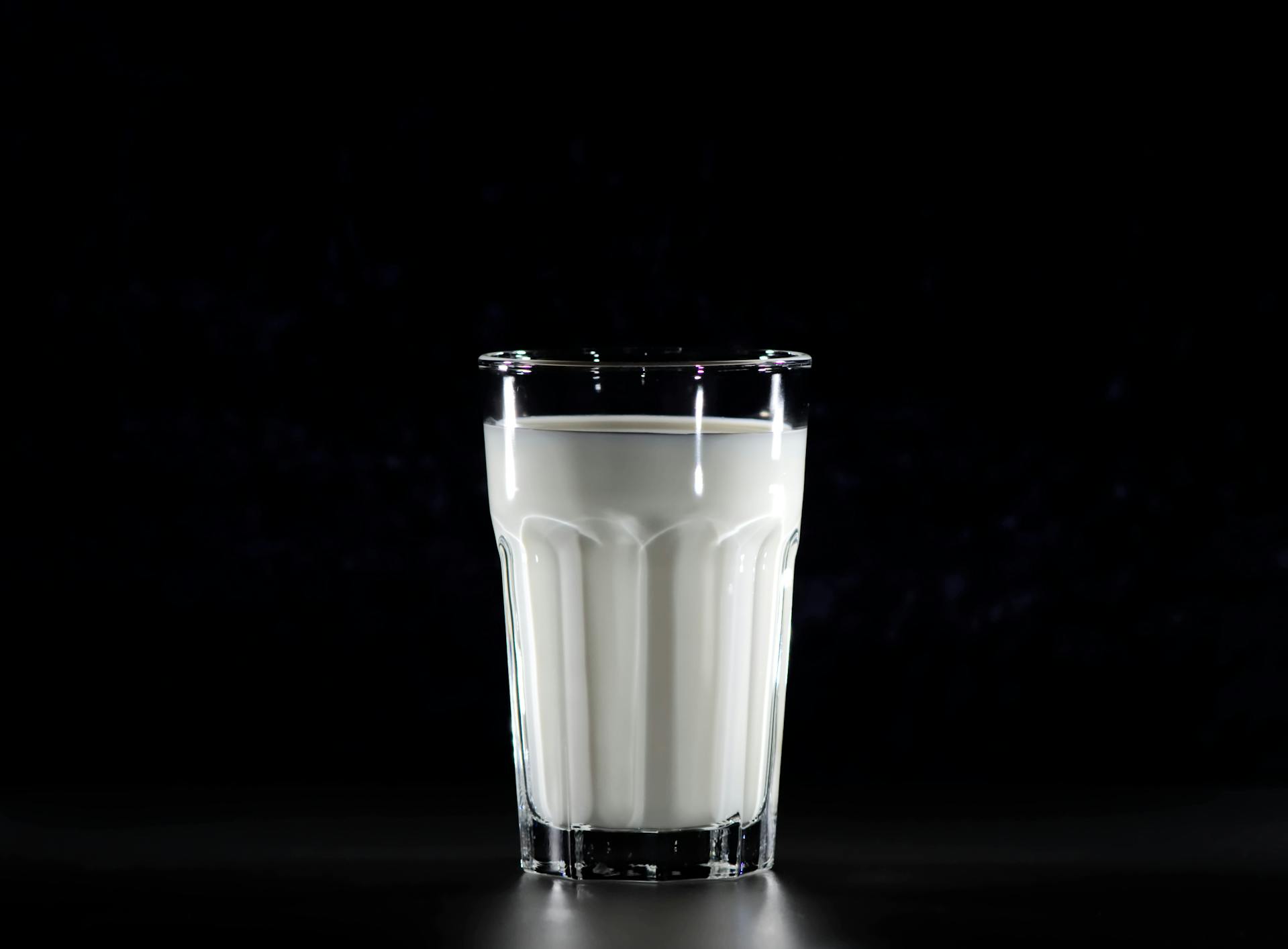 Glass of milk