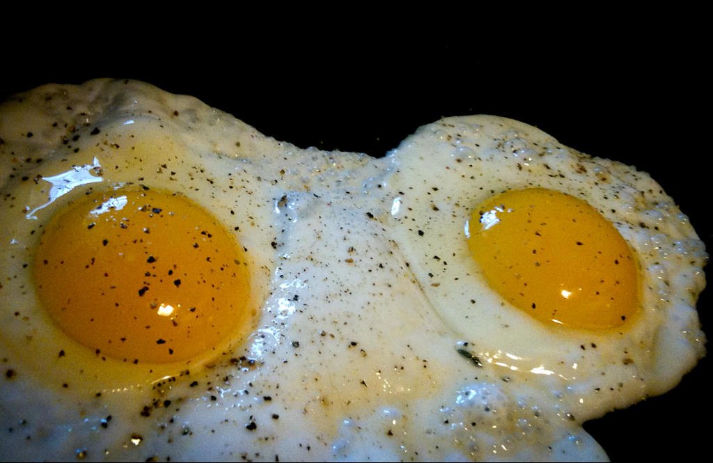Fried eggs