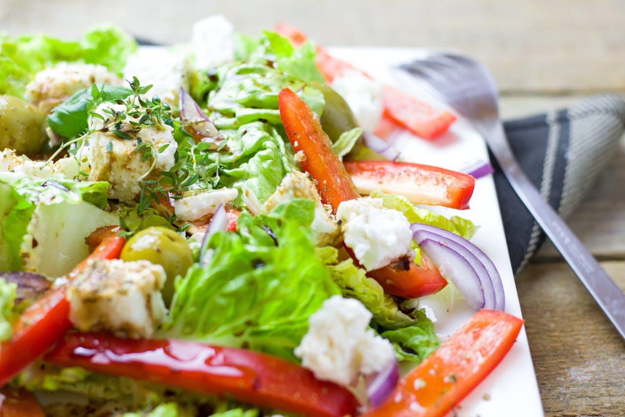 Fresh Vegetable Salad.