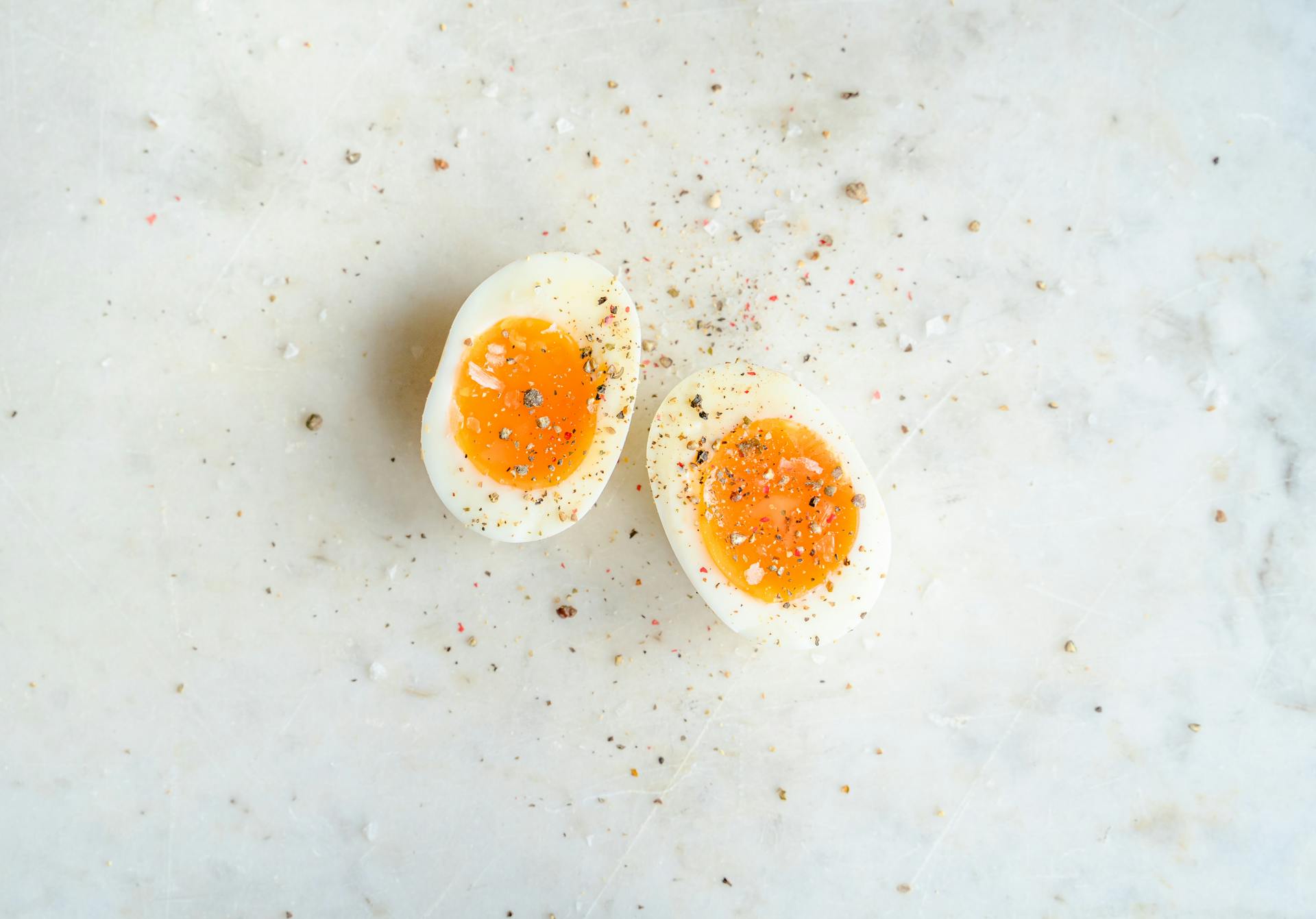 Soft boiled eggs