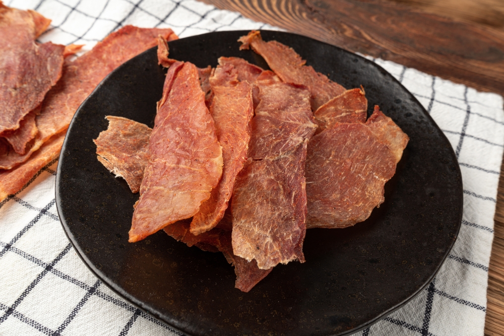 Small Pieces of Dehydrated Beef, Beer Snacks, Dried Pork Fillet