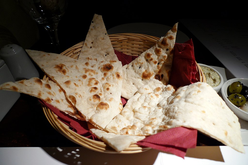 Close Up Photo of Lavash Armenian traditionally baked bread
