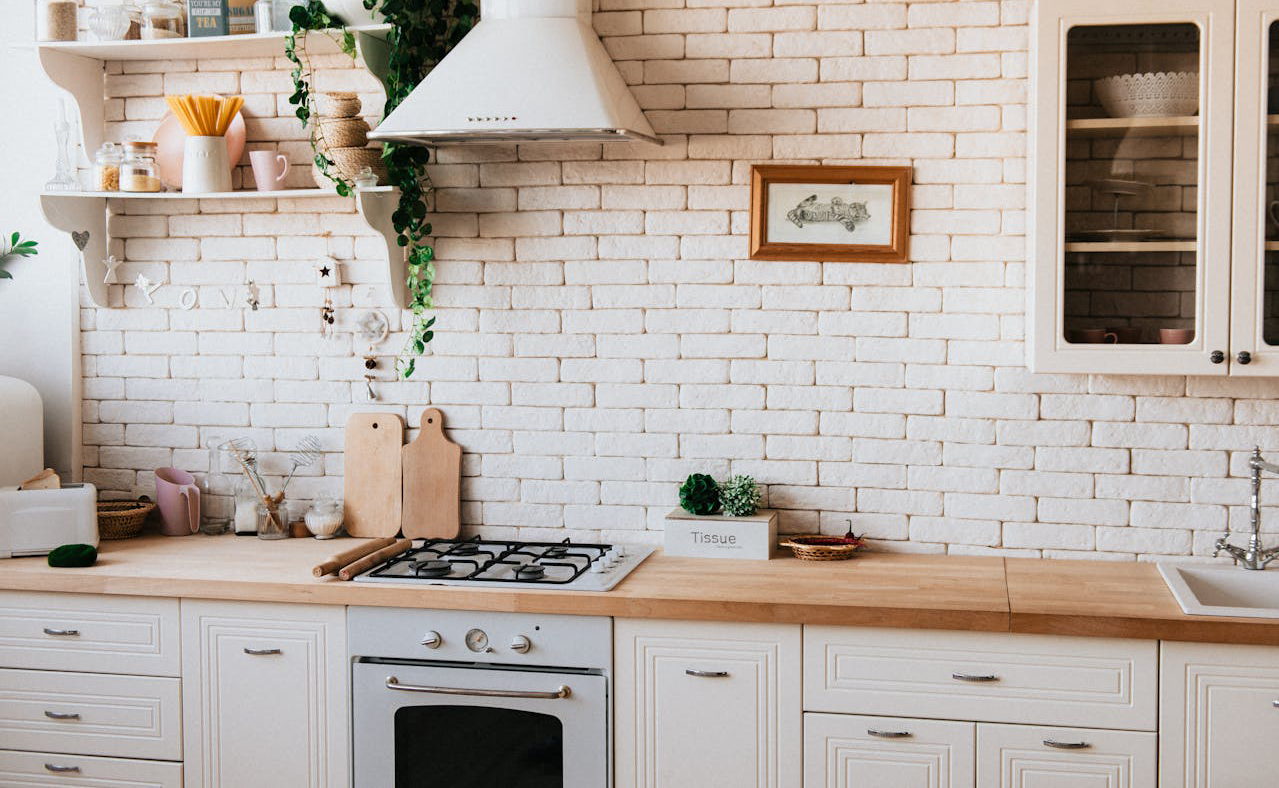 A Clean Stylish Kitchen