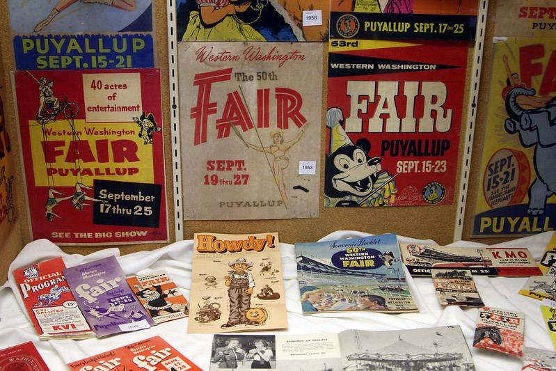 Memorabilia items displayed for sale