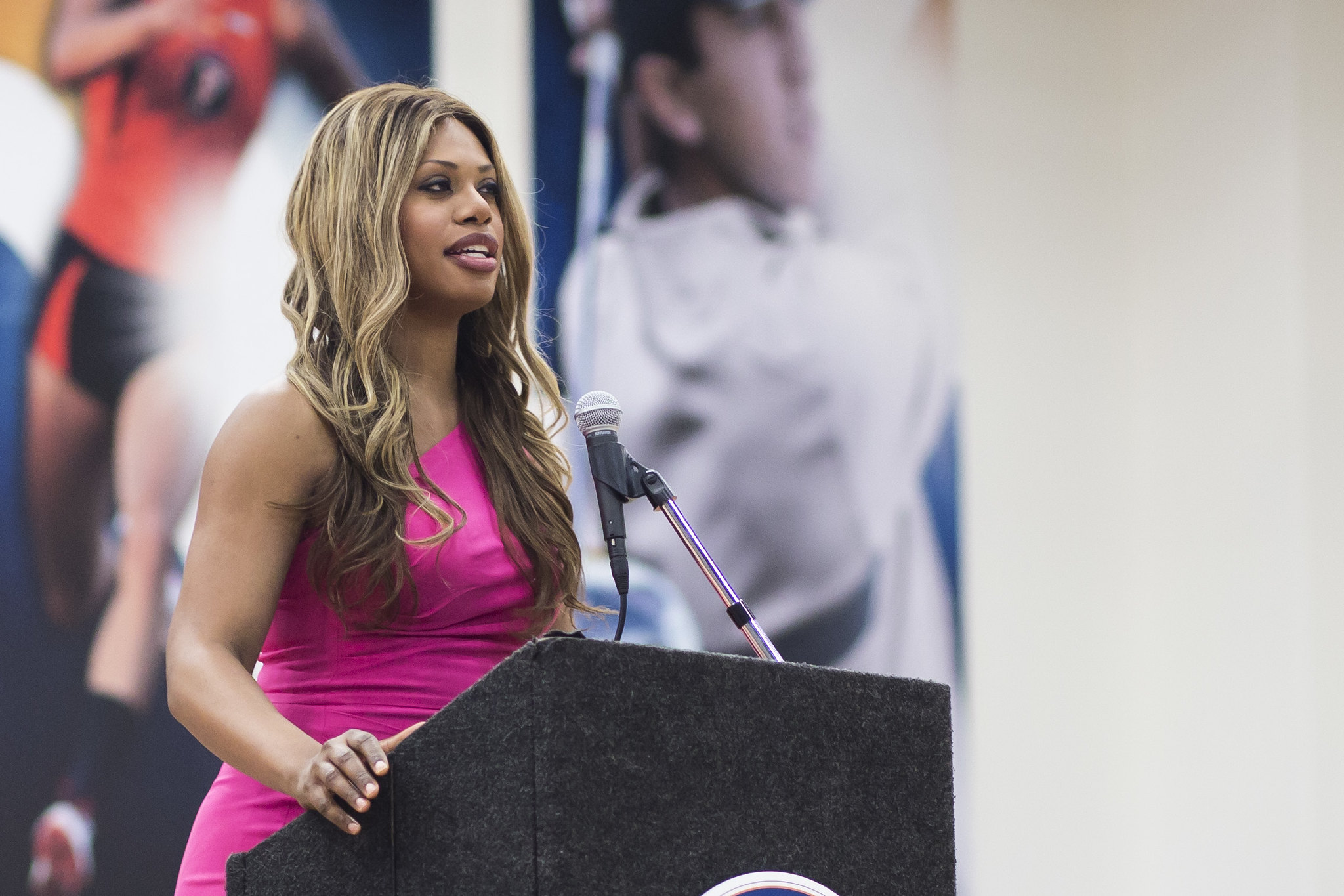 Laverne Cox, an actress on the television show, “Orange is the New Black,” - 2015