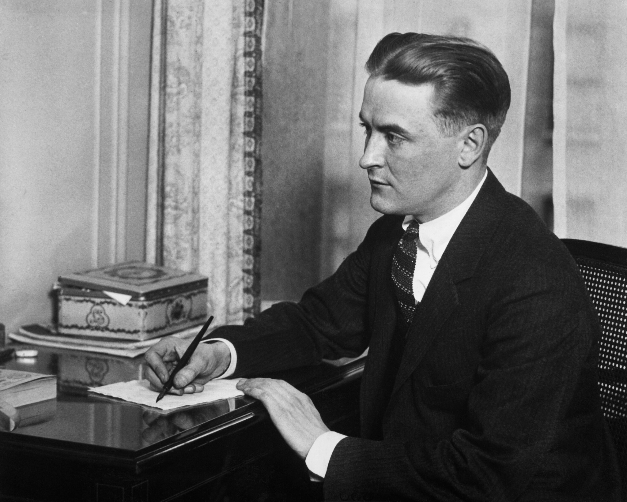 Portrait of Francis Scott Fitzgerald