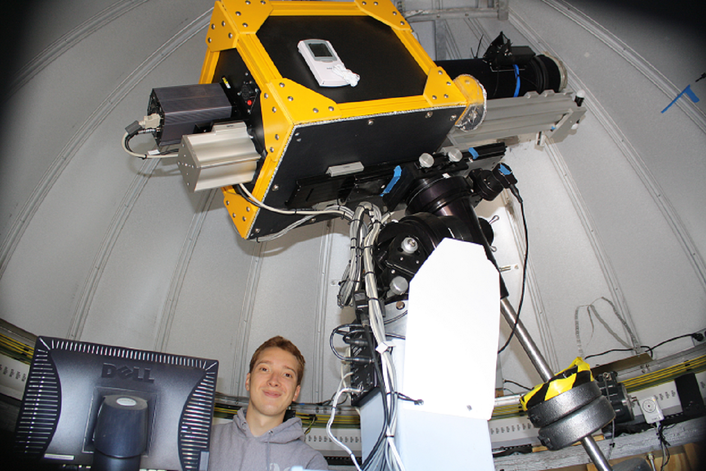 Inside the Earthshine dome - 2011