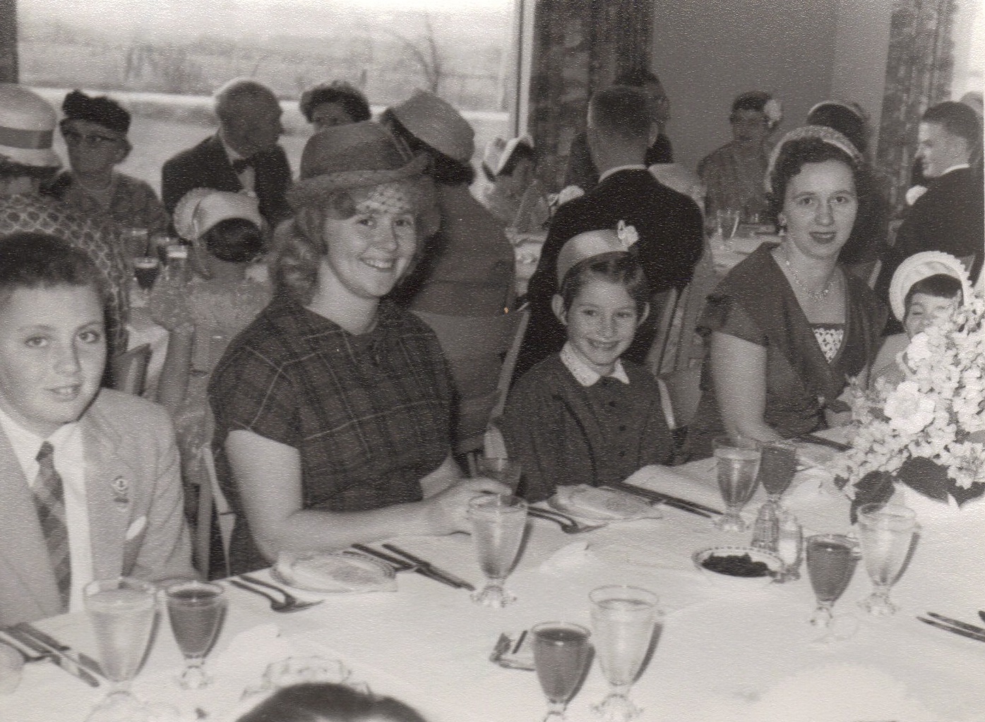 People seating in restaurant