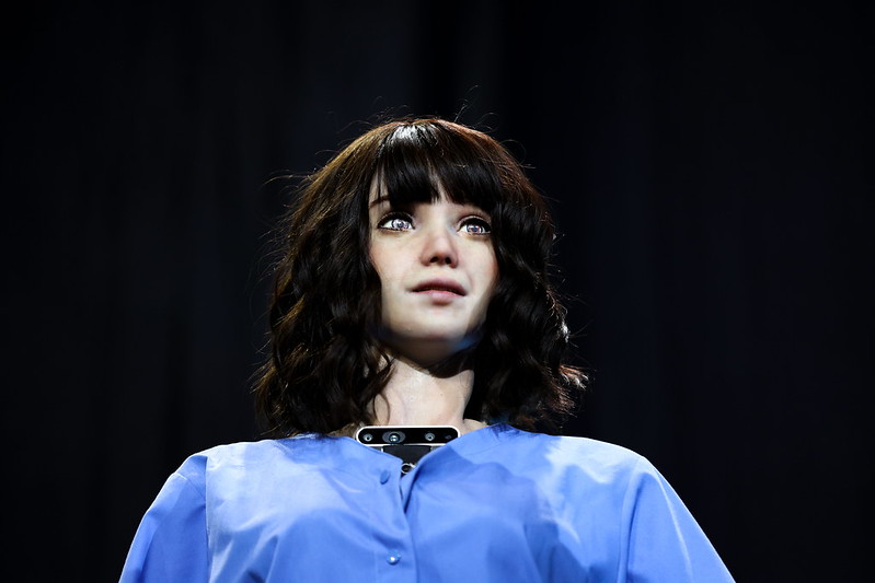 image of the nurse robot bot Grace