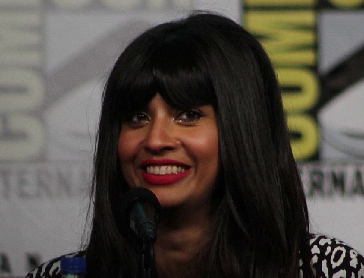 Jameela Jamil at San Diego Comic Con on July 20, 2019