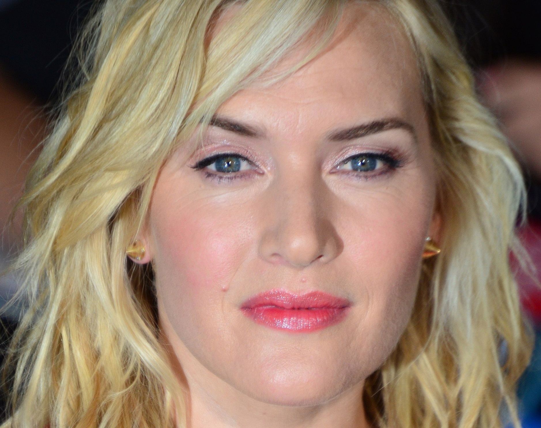 Actress Kate Winslet at the film premiere of 