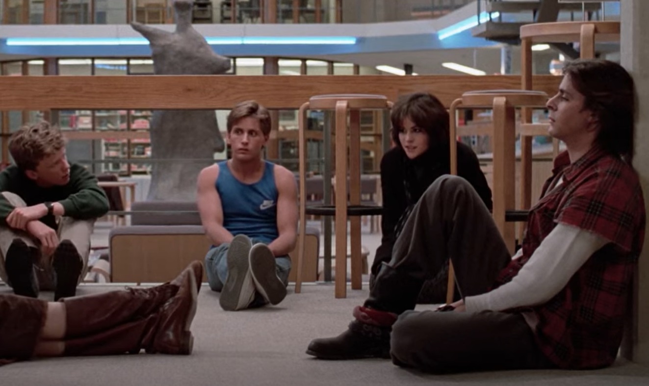 Screenshot From the Movie The Breakfast Club (1985)