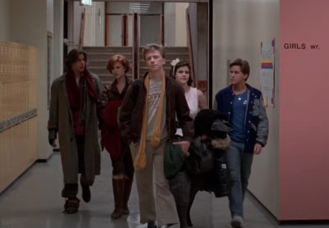 Screenshot From the Movie The Breakfast Club (1985)