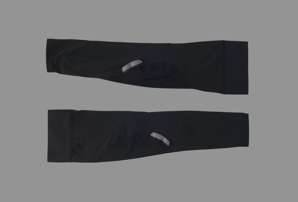 Black arm sleeves with UV protection