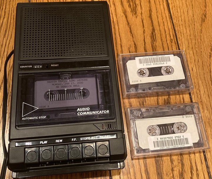 Close Up Photo of a Cassette Player