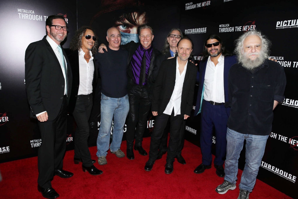 Tony DiCioccio with metallica band