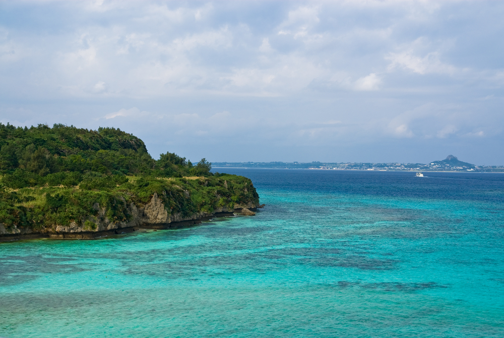 Okinawan blue waters