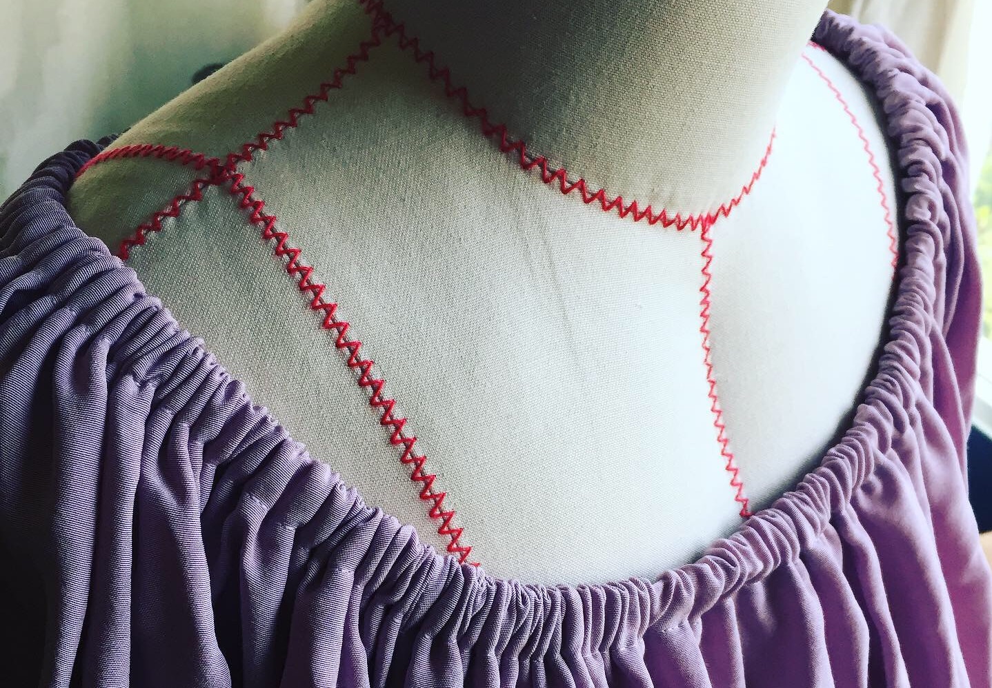 Peasant Blouse, In Orchid