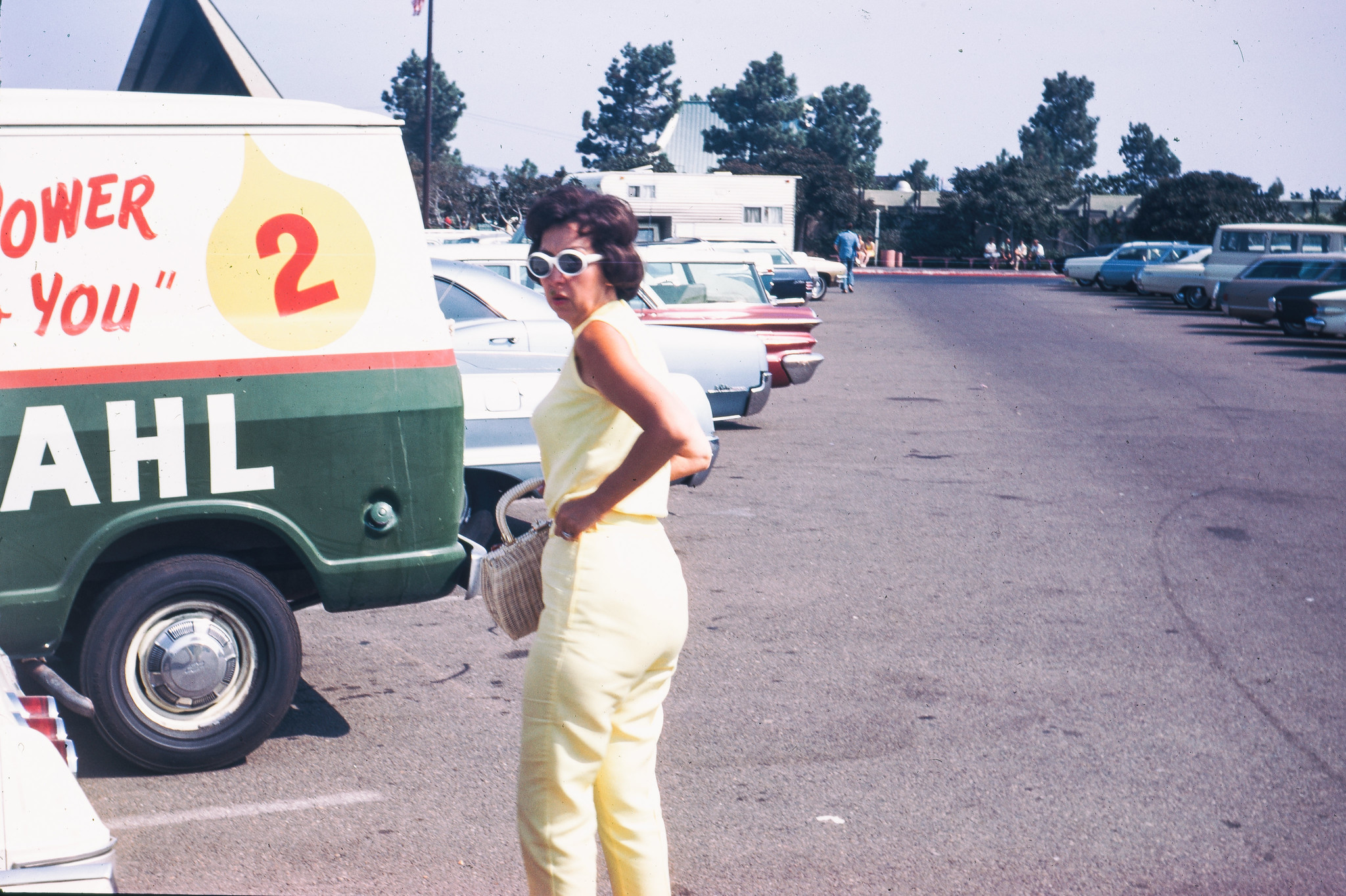 70s woman with sunglasses