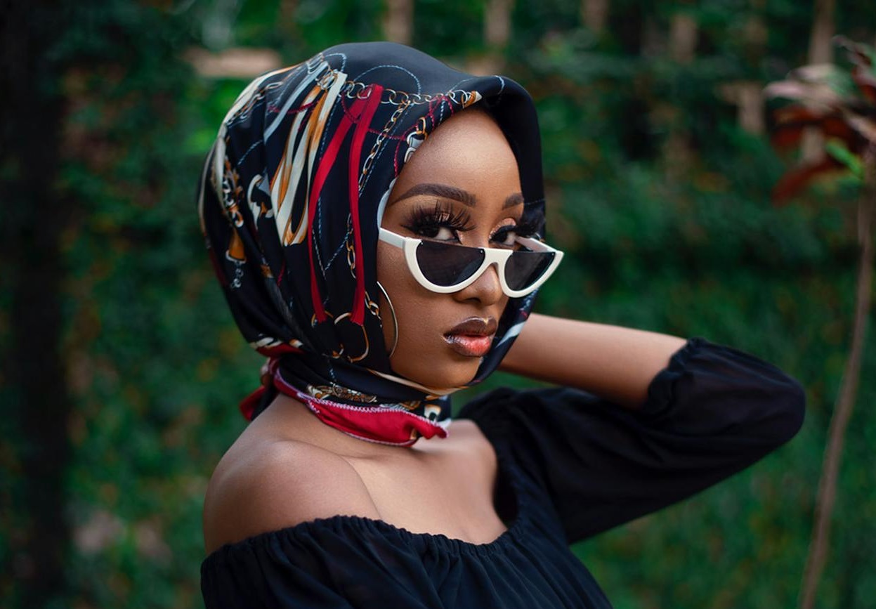 Woman Wearing Headscarf