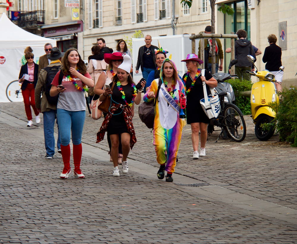 People marching for equality