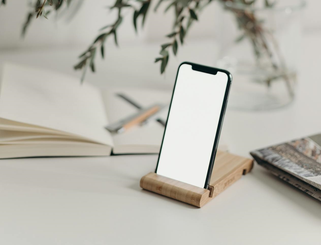 Wooden Phone Charging Dock
