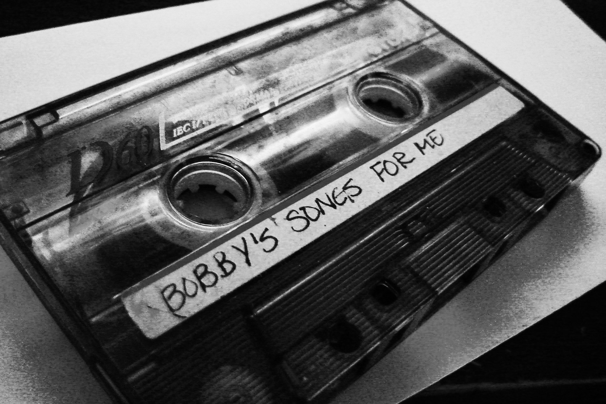 Mix Tape - b&w image