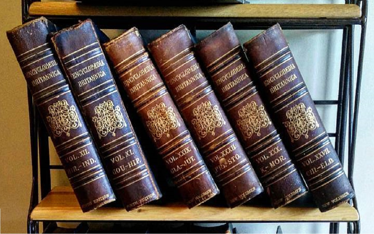 The Encyclopedia Britannica books.