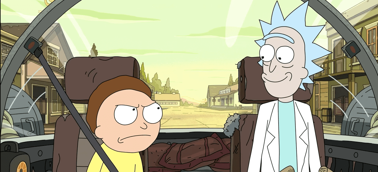 ריק ומורטי מדגימים חוסר בטיחות בדרכים ריק ומורטי מדגימים חוסר בטיחות בדרכים