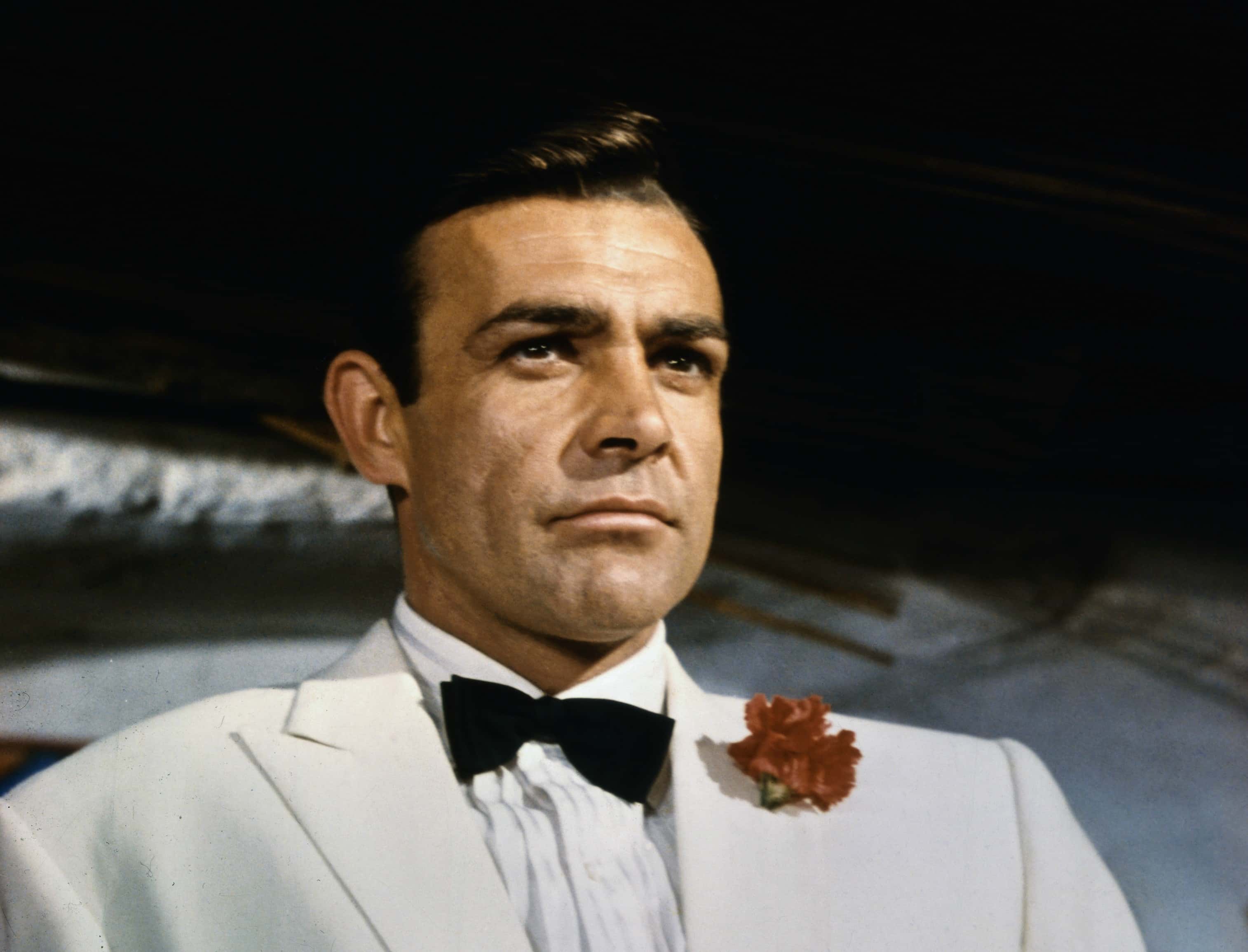 Sean Connery as James Bond.