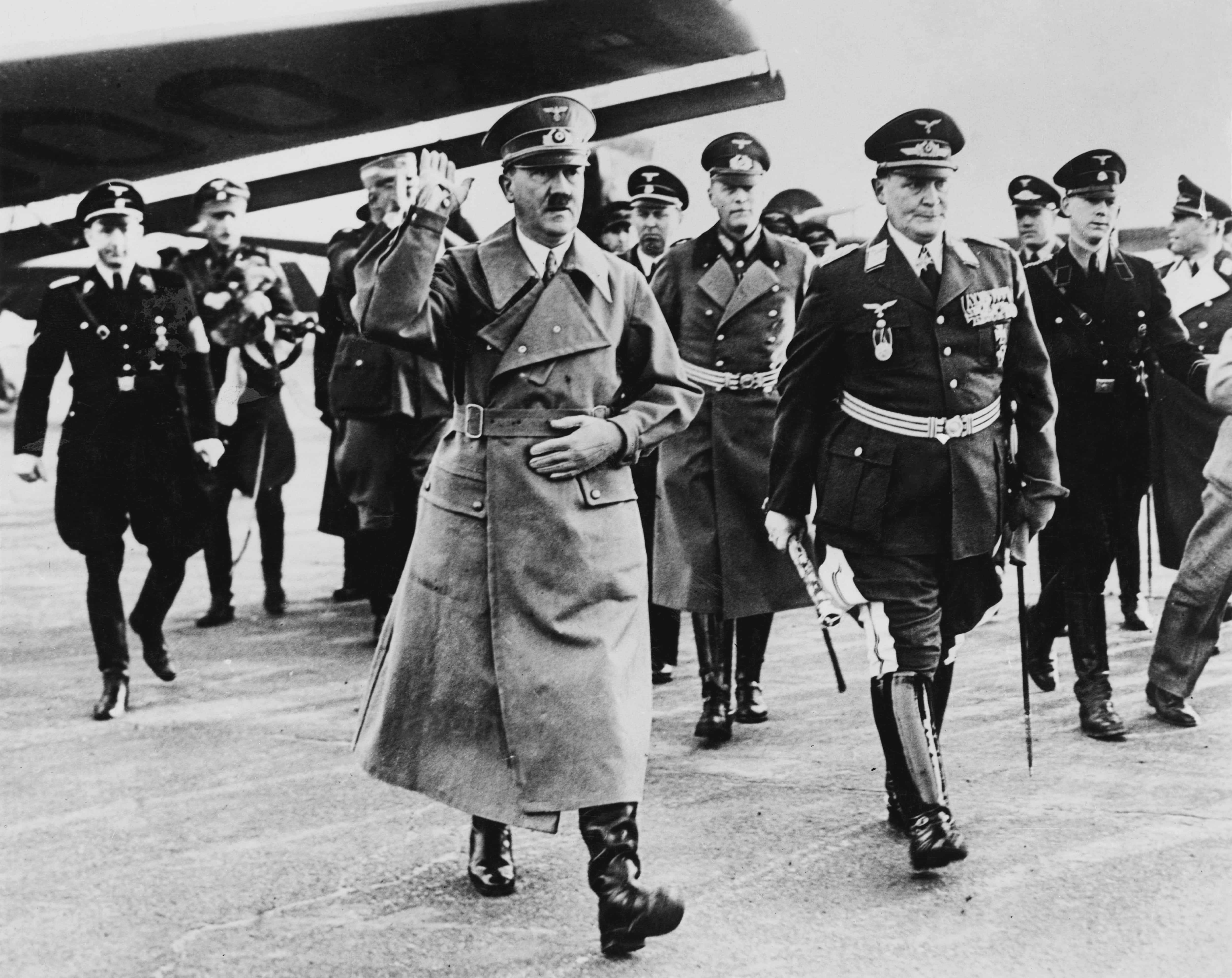 Adolf Hitler At Tempelhof