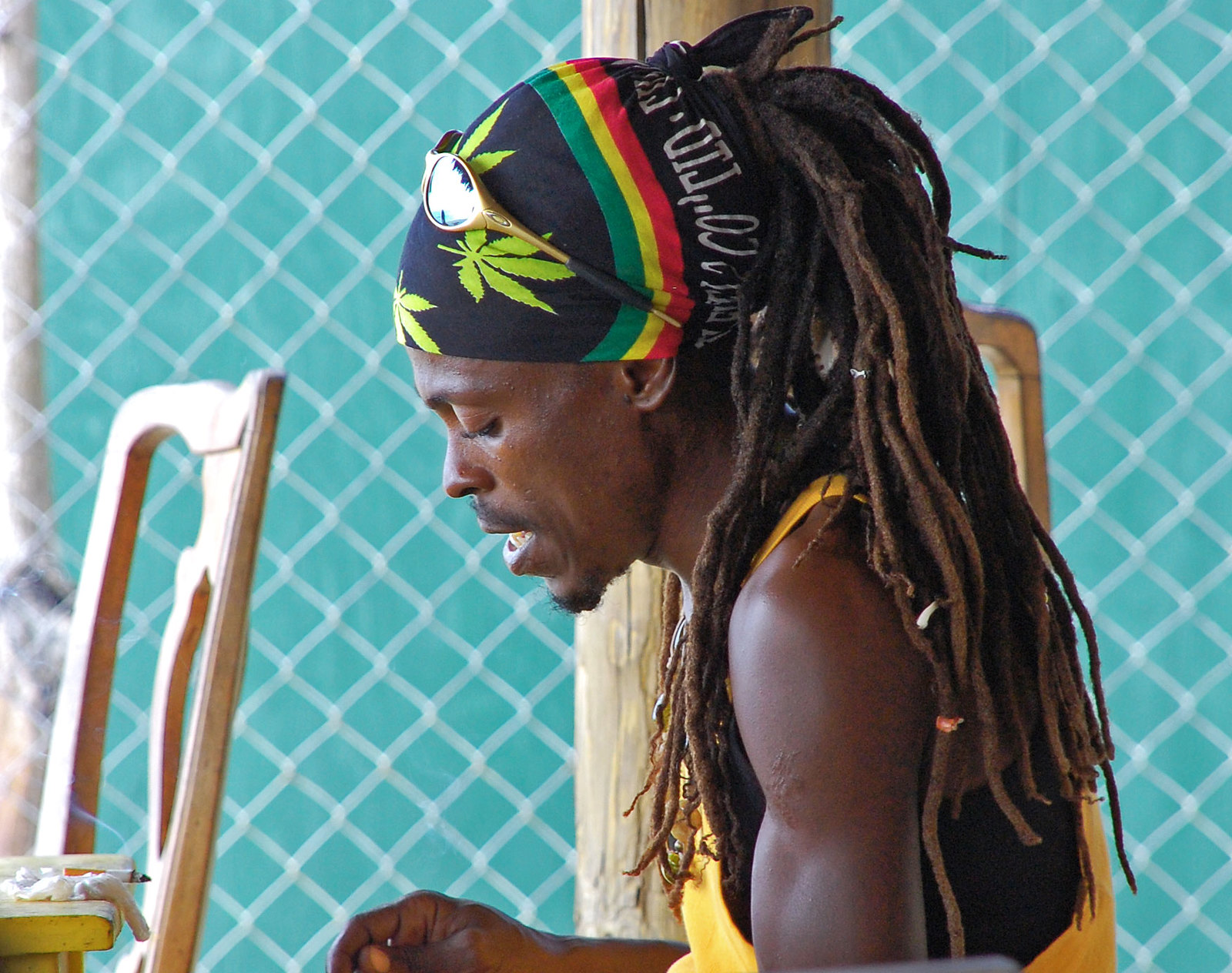 Традиционная прическа ямайских растафари