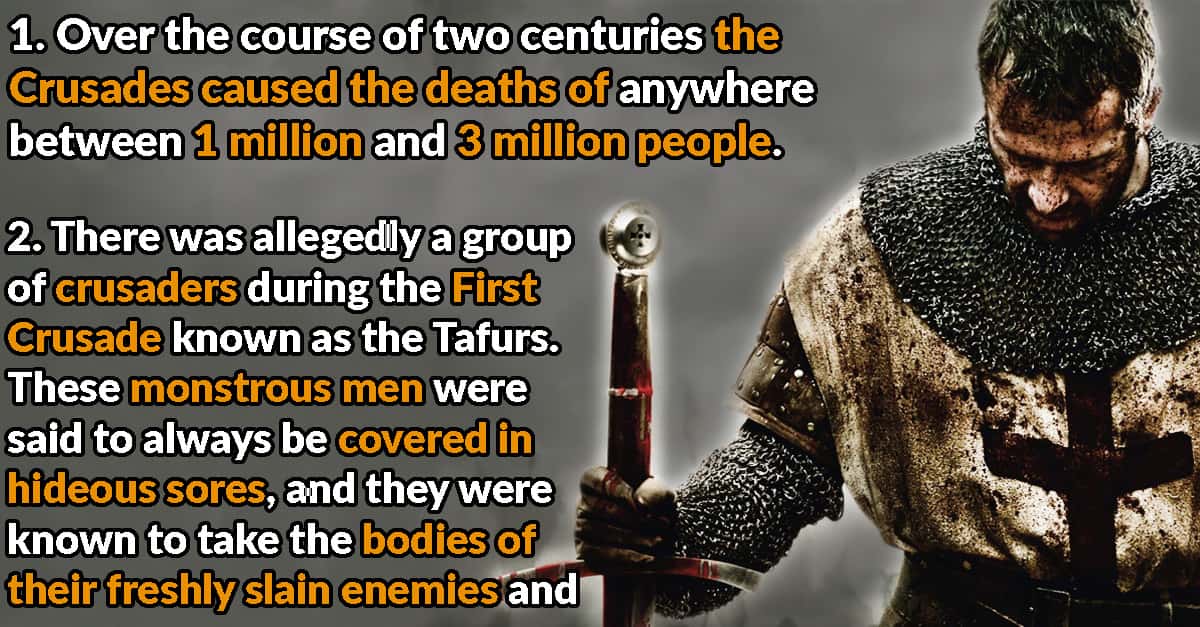 38 Curious Facts About The Crusades