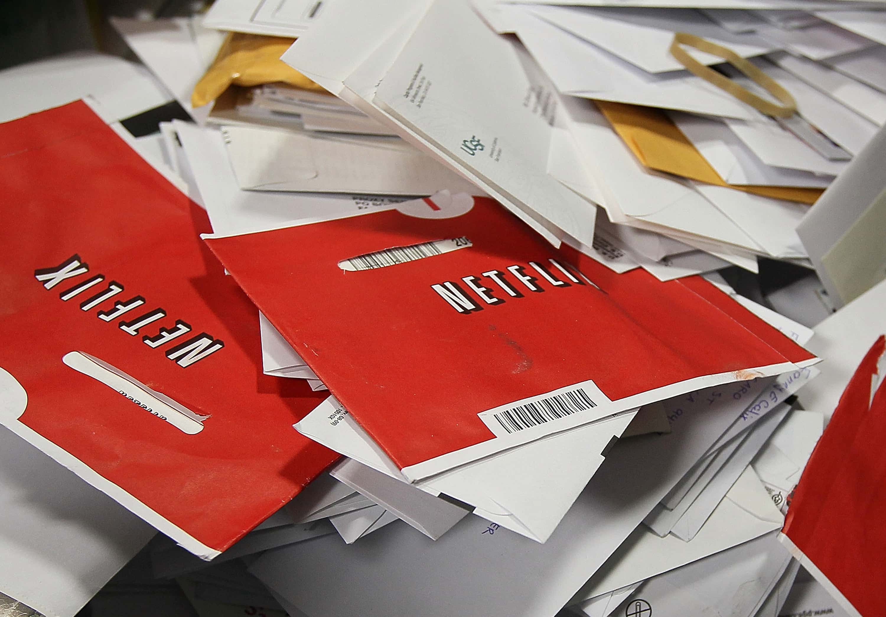 FILE: Netflix To Spin Off DVD Mail Service