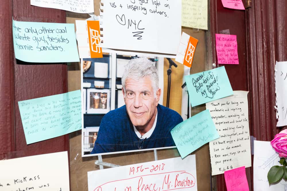 Anthony Bourdain Facts