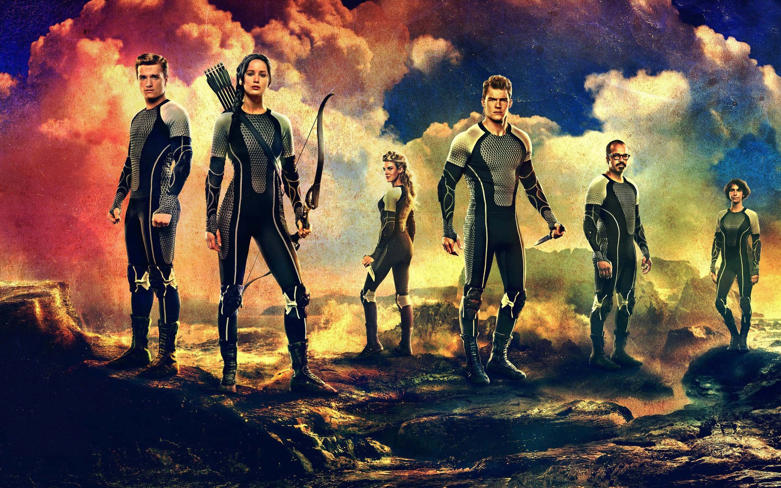 main characters from the hunger games