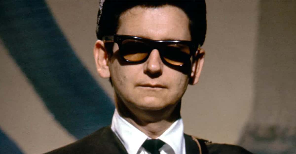 why did roy orbison wear glasses
