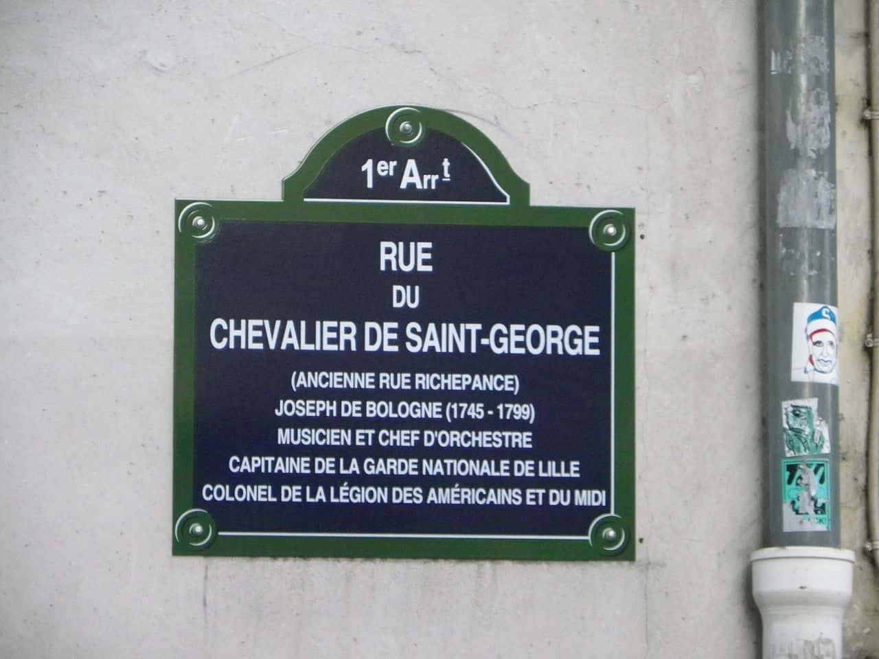 Chevalier de St. Georges Facts